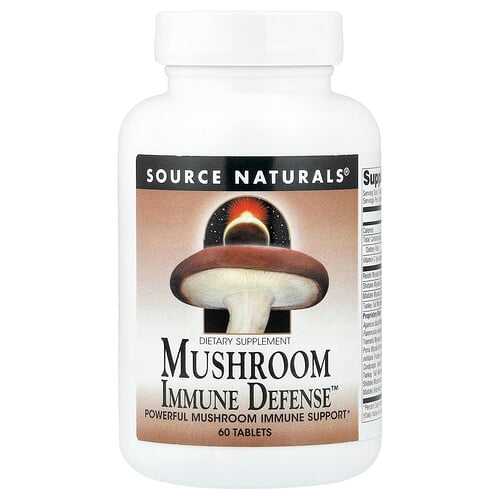 Source Naturals Mushroom Immune Defense 60 Tablets product image