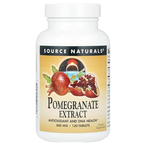 Source Naturals Pomegranate Extract 500 Mg 120 Tablets product image