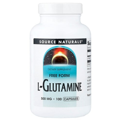 Source Naturals L Glutamine 500 Mg 100 Capsules product image