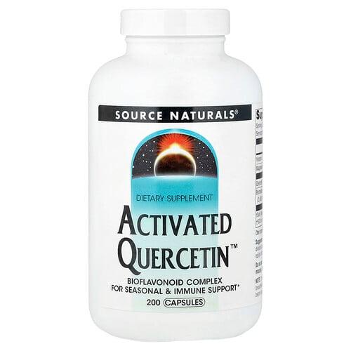 소스 네츄럴 Source Naturals, Activated Quercetin™, 캡슐 200정 product image