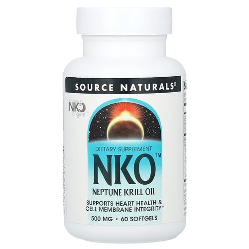 Source Naturals Nko Neptune Krill Oil 500 Mg 60 Softgels product image