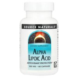 Source Naturals Alpha Lipoic Acid 300 Mg 60 Capsules
