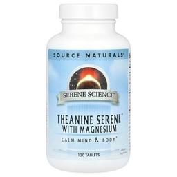 Source Naturals Serene Science Theanine Serene With Magnesium 120 Tablets