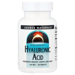 Source Naturals Hyaluronic Acid 30 Tablets