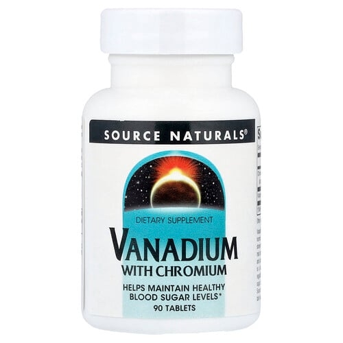 Source Naturals Vanadium With Chromium 90 Tablets product image