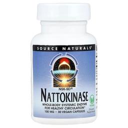 Source Naturals Nsk Sd Nattokinase 100 Mg 30 Vegan Capsules