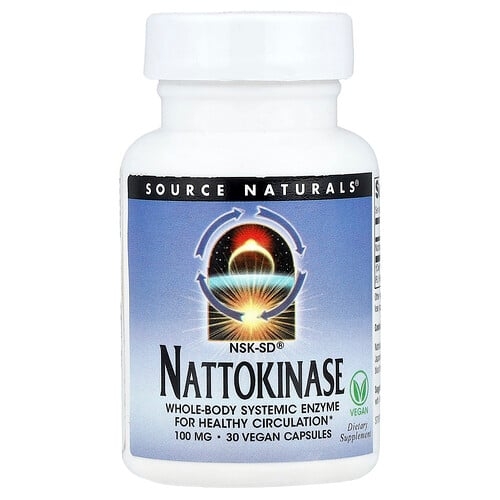 Source Naturals Nsk Sd Nattokinase 100 Mg 30 Vegan Capsules product image