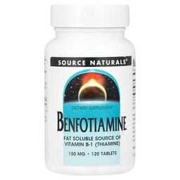 Source Naturals Benfotiamine 120 Tablets