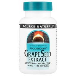 Source Naturals Proanthodyn Grape Seed Extract 100 Mg 120 Capsules