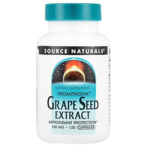 Source Naturals Proanthodyn Grape Seed Extract 100 Mg 120 Capsules product image