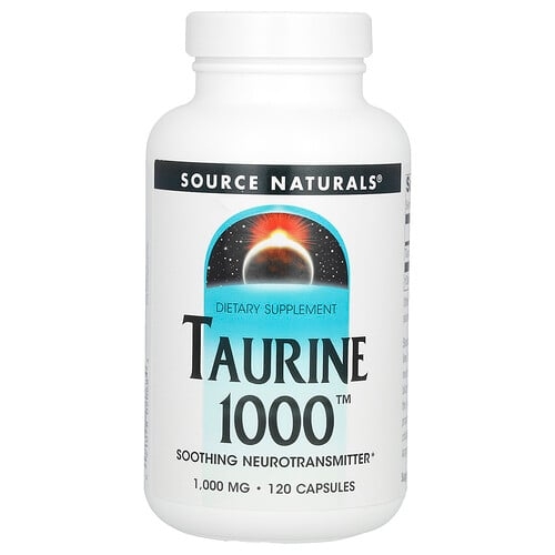 Source Naturals Taurine 1000 1 000 Mg 120 Capsules product image