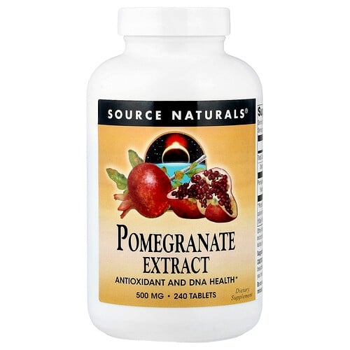 Source Naturals Pomegranate Extract 500 Mg 240 Tablets product image