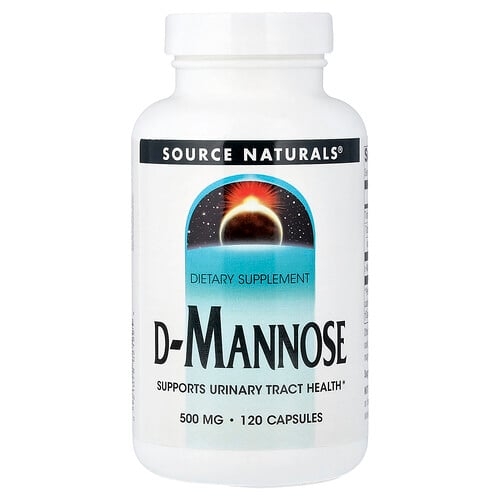 Source Naturals D Mannose 500 Mg 120 Capsules product image