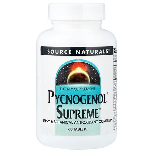 Source Naturals Pycnogenol Supreme 60 Tablets product image