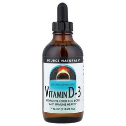 Source Naturals Vitamin D 3 4 Fl Oz 118 28 Ml