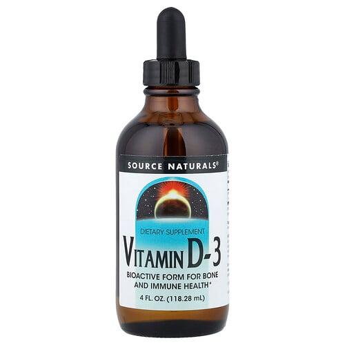 Source Naturals Vitamin D 3 4 Fl Oz 118 28 Ml product image