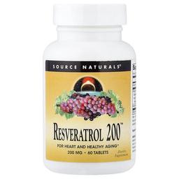Source Naturals Resveratrol 200 60 Tablets