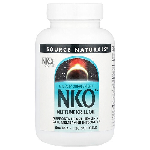 Source Naturals Nko Neptune Krill Oil 500 Mg 120 Softgels product image