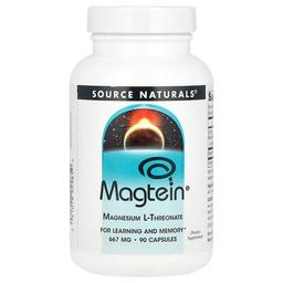 Source Naturals Magtein Magnesium L Threonate 90 Capsules