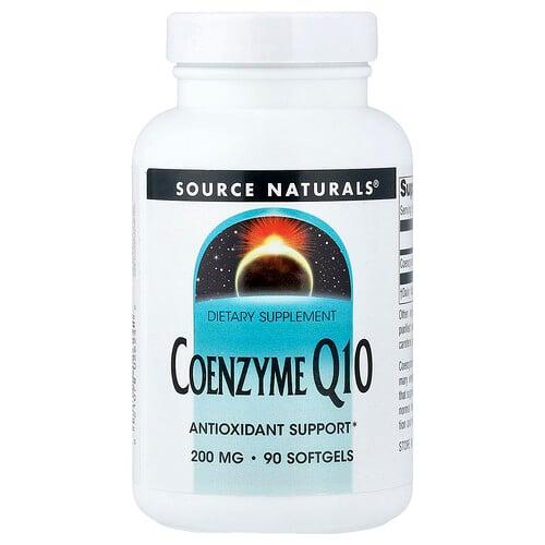 Source Naturals Coenzyme Q10 200 Mg 90 Softgels