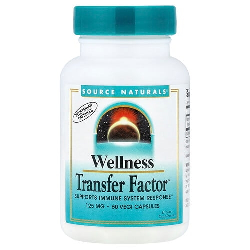 Source Naturals Wellness Transfer Factor 125 Mg 60 Vegi Capsules product image