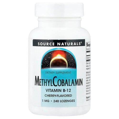 Source Naturals Methylcobalamin Cherry 1 Mg 240 Lozenges product image