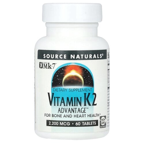 Source Naturals Vitamin K2 60 Tablets product image