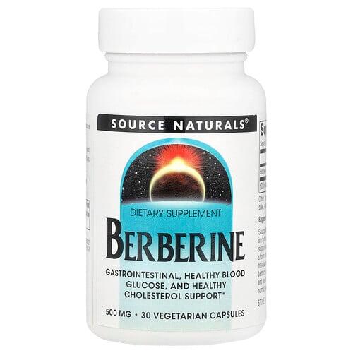 Source Naturals Berberine 500 Mg 30 Vegetarian Capsules product image
