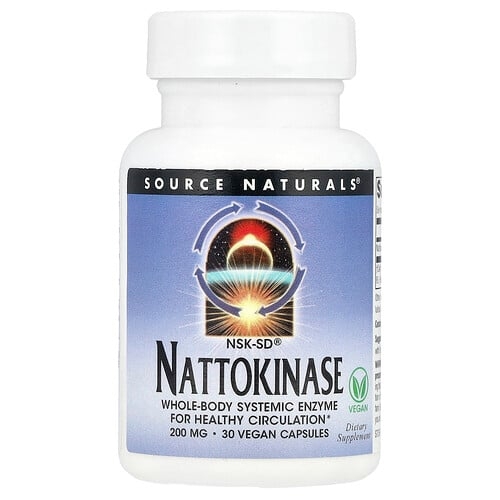 Source Naturals Nsk Sd Nattokinase 200 Mg 30 Vegan Capsules product image