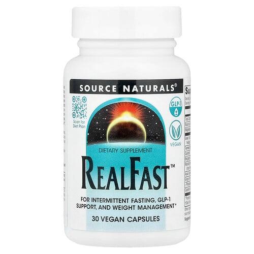 Source Naturals Realfast 30 Vegan Capsules product image