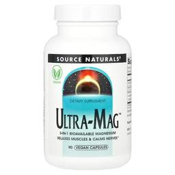 Source Naturals Ultra Mag 90 Vegan Capsules