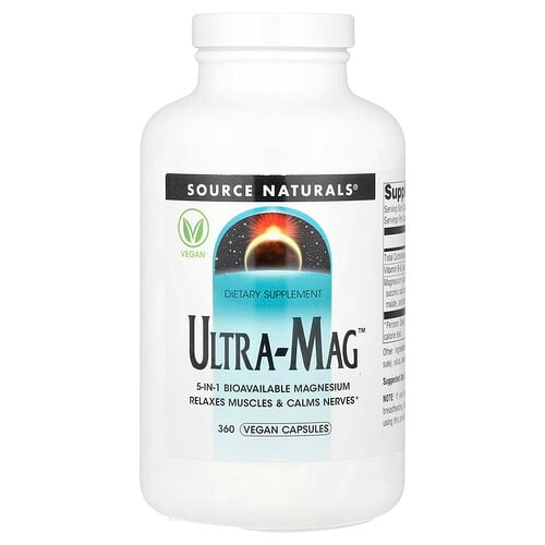 Source Naturals Ultra Mag 360 Vegan Capsules product image