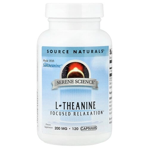 Source Naturals L Theanine 200 Mg 120 Capsules product image