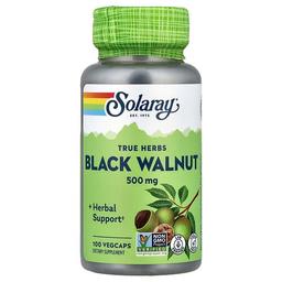 Solaray True Herbs Black Walnut 500 Mg 100 Vegcaps