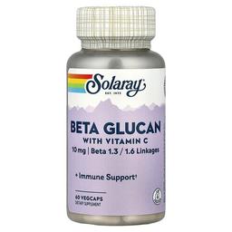 Solaray Beta Glucan With Vitamin C 60 Vegcaps