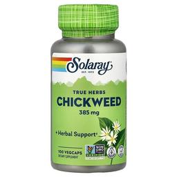 Solaray True Herbs Chickweed 385 Mg 100 Vegcaps