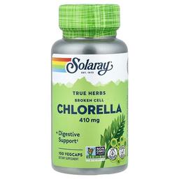 Solaray True Herbs Broken Cell Chlorella 410 Mg 100 Vegcaps