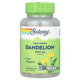 Solaray True Herbs Dandelion 180 Vegcaps 520 Mg Per Capsule