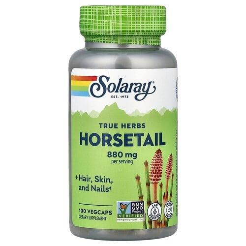 Solaray True Herbs Horsetail 100 Vegcaps 440 Mg Per Capsule product image