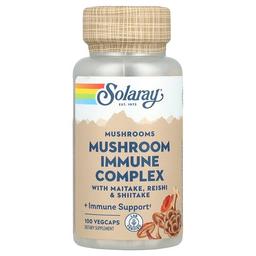 Solaray Mushroom Immune Complex With Maitake Reishi Shiitake 100 Vegcaps