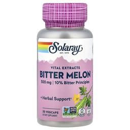 Solaray Vital Extracts Bitter Melon 500 Mg 30 Vegcaps