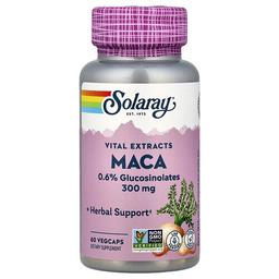 Solaray Vital Extracts Maca 300 Mg 60 Vegcaps