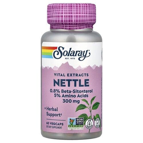 Solaray Vital Extracts Nettle 300 Mg 60 Vegcaps product image