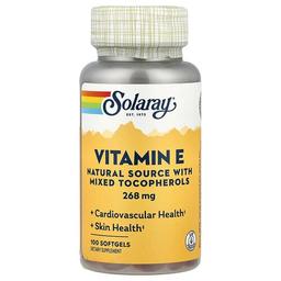 Solaray Vitamin E 100 Softgels