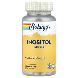 Solaray Inostitol 500 Mg 100 Vegcaps