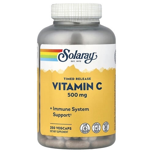 Solaray Timed Release Vitamin C 250 Vegcaps product image