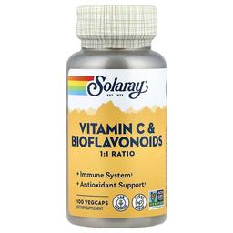 Solaray Vitamin C Bioflavonoids 100 Vegcaps
