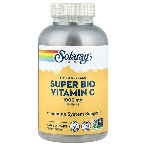 Solaray Super Bio Vitamin C Timed Release 360 Vegcaps product image