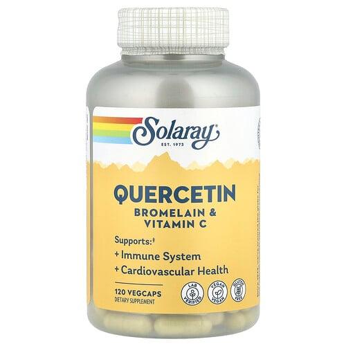 Solaray Quercetin Bromelain Vitamin C 120 Vegcaps product image
