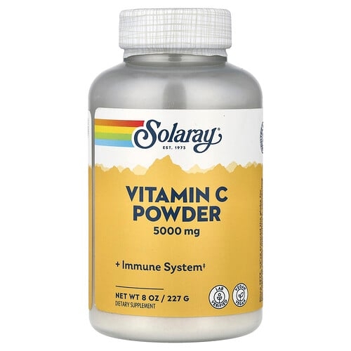 Solaray Vitamin C Powder 8 Oz 227 G product image